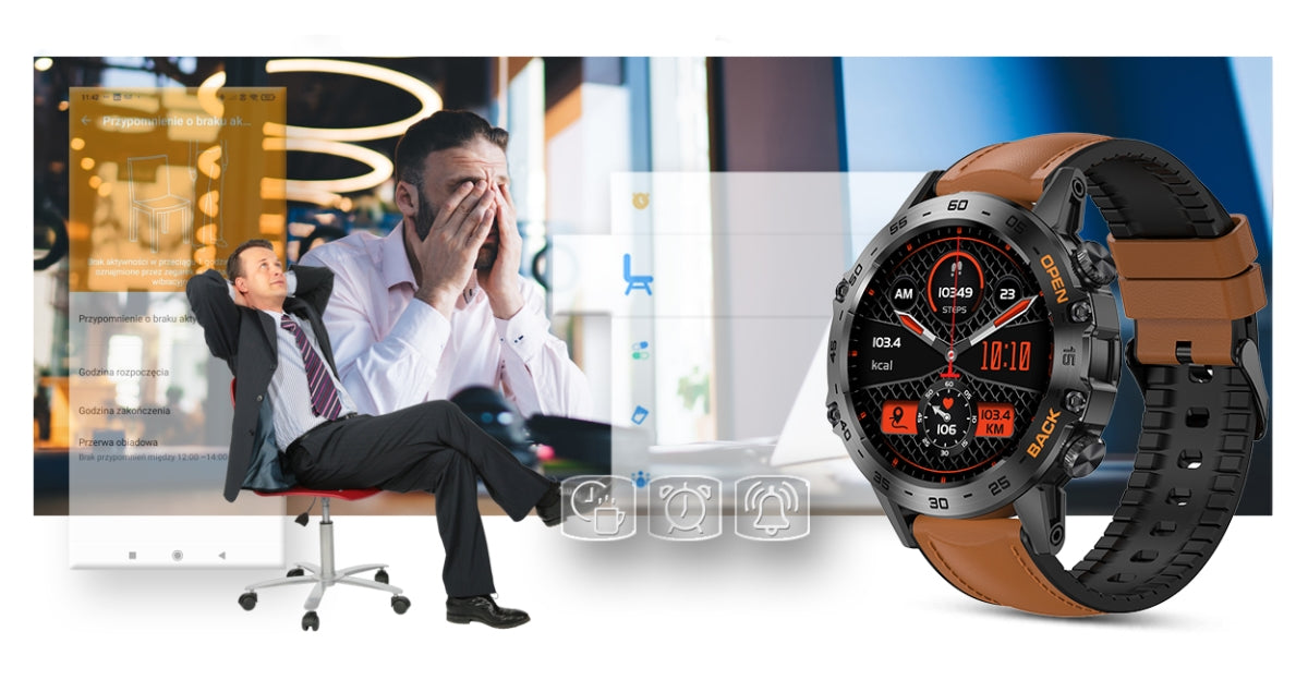 Smartwatch Gravity GT9-7 – zdjęcie 16