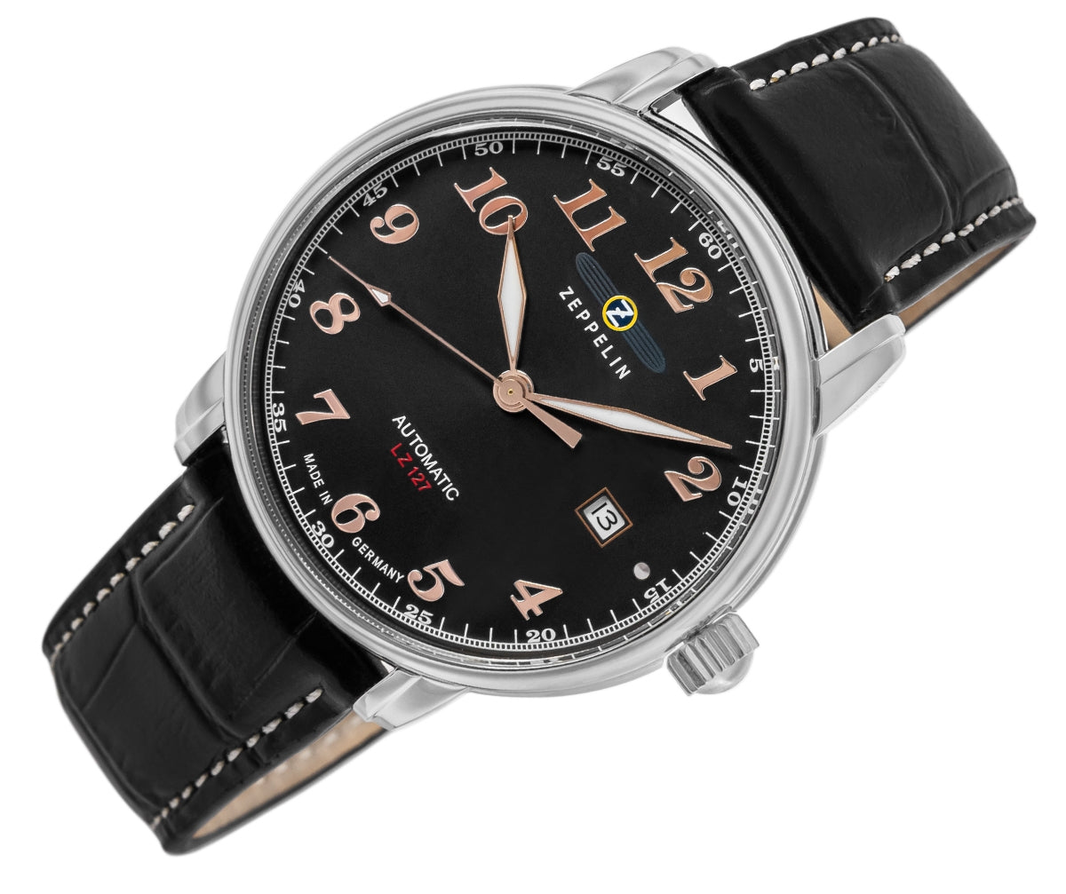 Zegarek Męski ZEPPELIN LZ127 Graf Zeppelin Automatik 7656-2 + BOX – zdjęcie 9