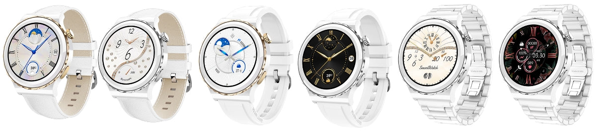 Smartwatch Damski Rubicon RNCE92 PRO White/2 x Pasek SMARUB171 – zdjęcie 11