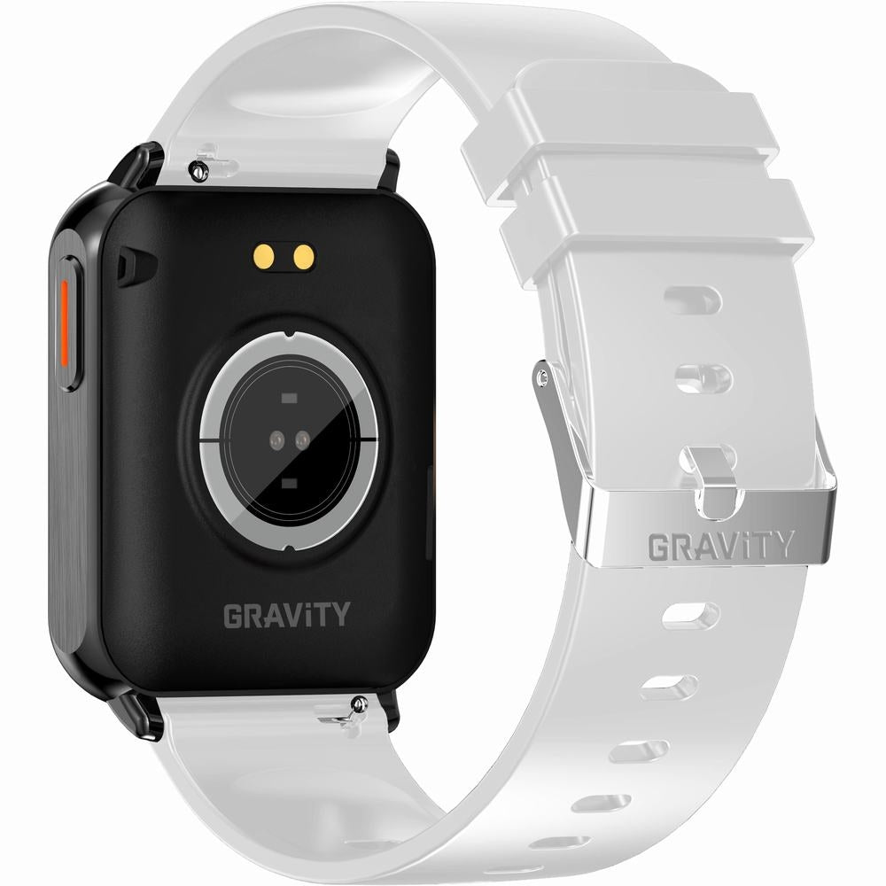 Smartwatch Gravity Biało Czarny 2 Paski GT17-8 – zdjęcie 12