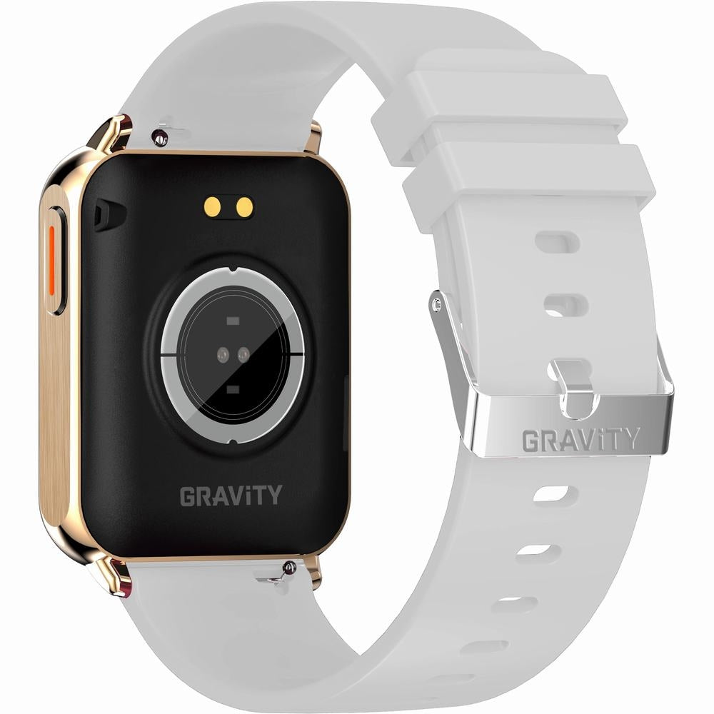 Smartwatch Gravity Różowe Złoto Szary 2 Paski GT17-4 – zdjęcie 12