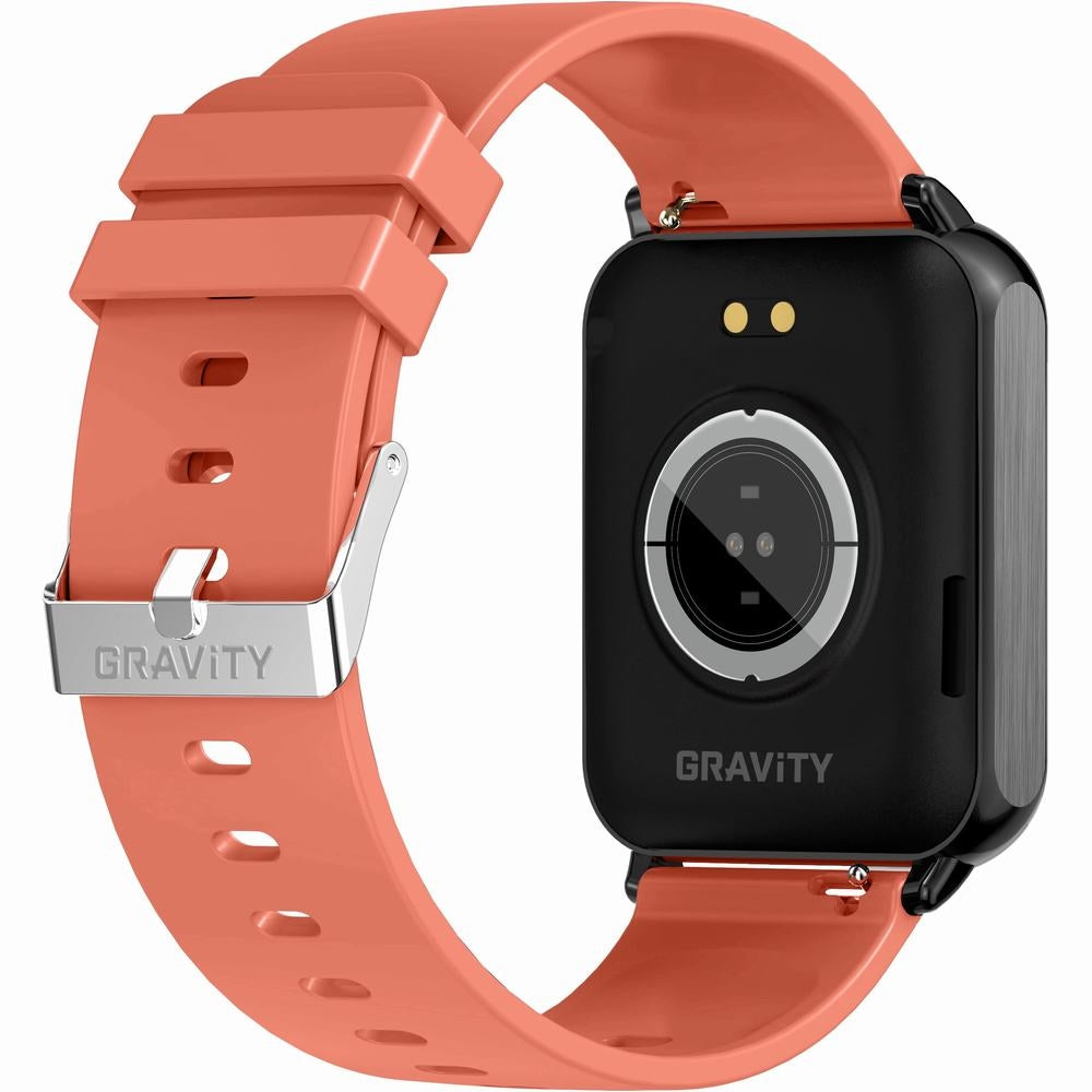 Smartwatch Gravity Czerwono Czarny 2 Paski GT17-10 – zdjęcie 13