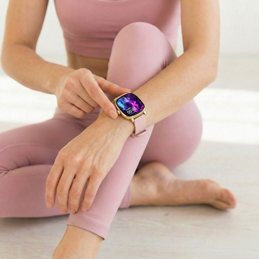 Smartwatch Gravity Złoty Bransoleta + Pasek GT32-1 – zdjęcie 16