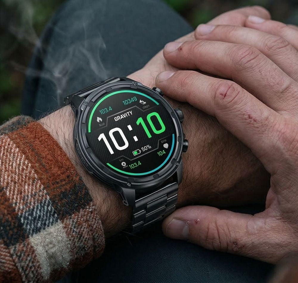 Smartwatch Gravity Czarny Pasek + Bransoleta GT41-4 – zdjęcie 16