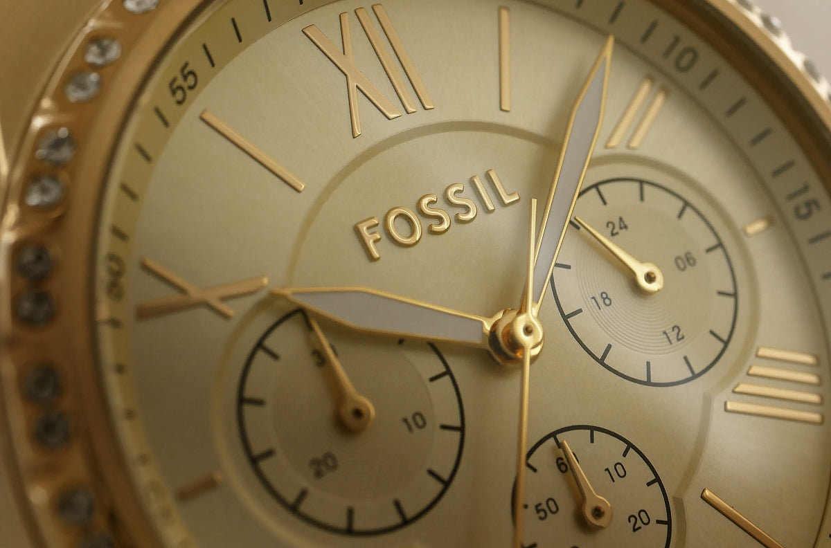 Zegarek Damski FOSSIL Modern Courier Chronograph BQ3378 + BOX – zdjęcie 9