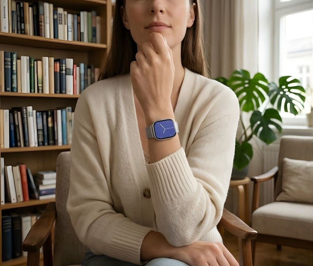 Smartwatch Gravity Srebrny Pasek + Bransoleta GT43-2 – zdjęcie 14