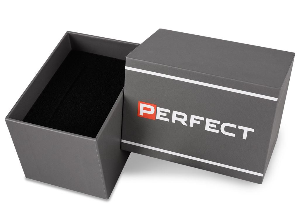 Pudełko Perfect na zegarek - szare – zdjęcie 2