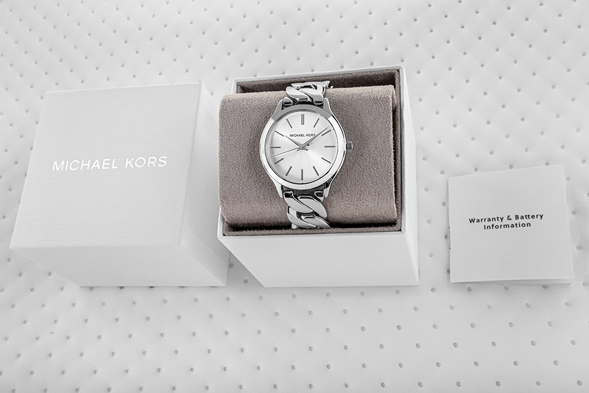 Zegarek Damski Michael Kors Slim Runway MK7474 + BOX – zdjęcie 5