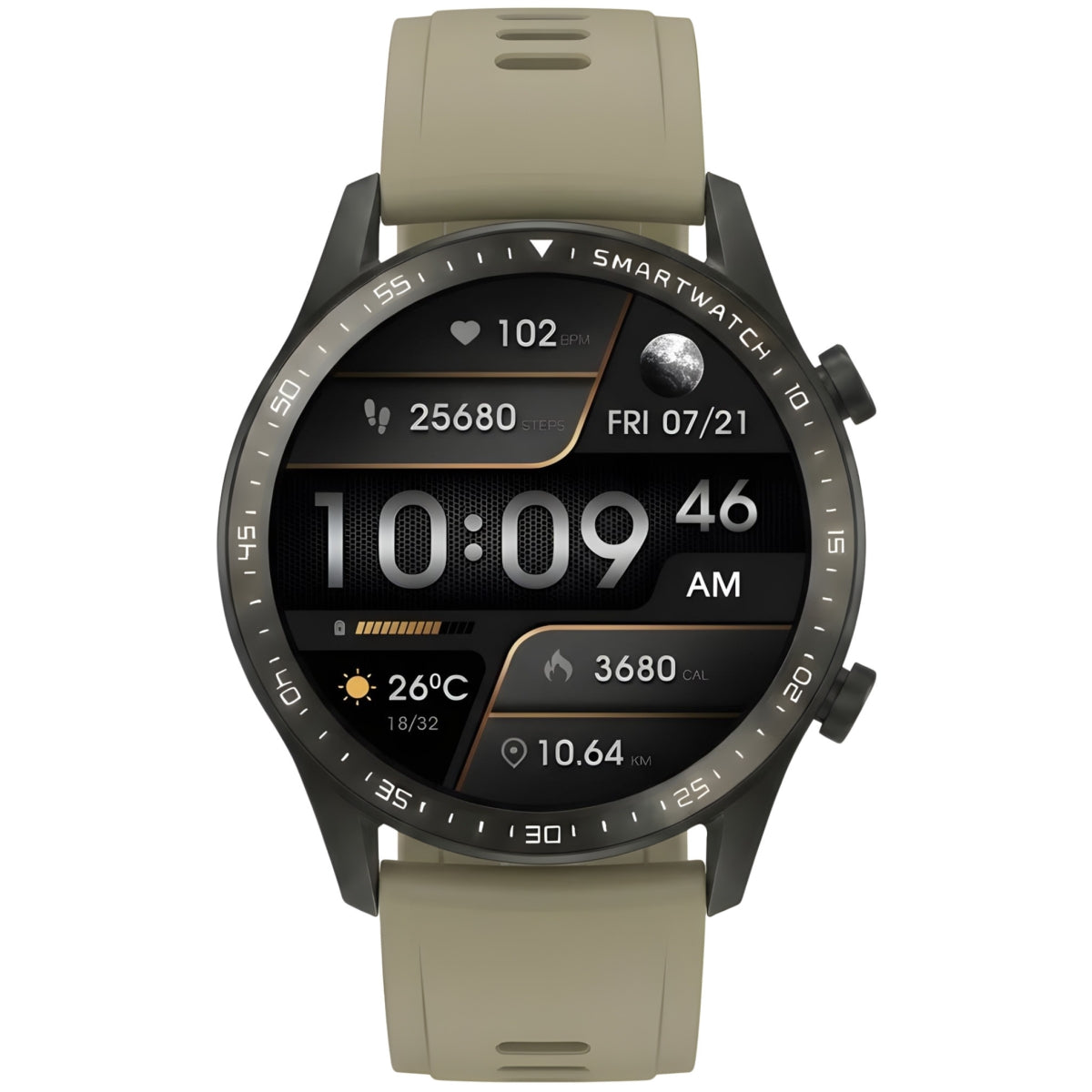 Smartwatch Gravity Czarny 2 Paski GT10-2 – zdjęcie 16
