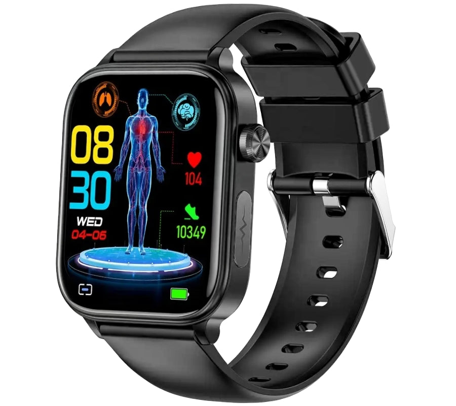 Smartwatch Męski Rubicon RNCF33 BLACK + Pasek Granatowy – zdjęcie 7