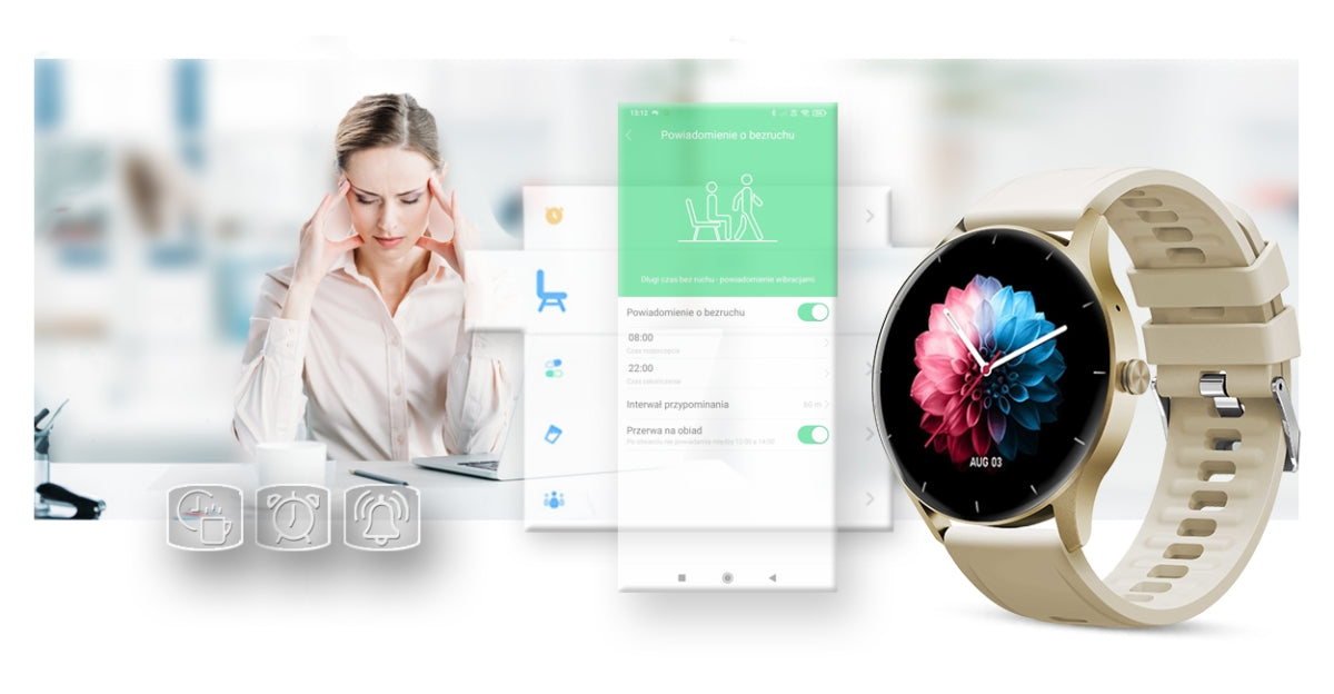 Smartwatch Gravity GT2-4 – zdjęcie 16