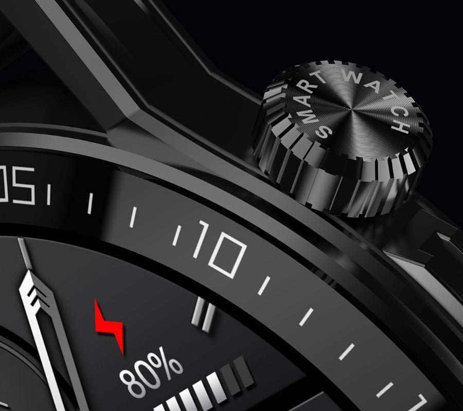 Smartwatch Rubicon RNCE88-2 Czarny- Czarny Pasek Silikonowy + Czarna – zdjęcie 16