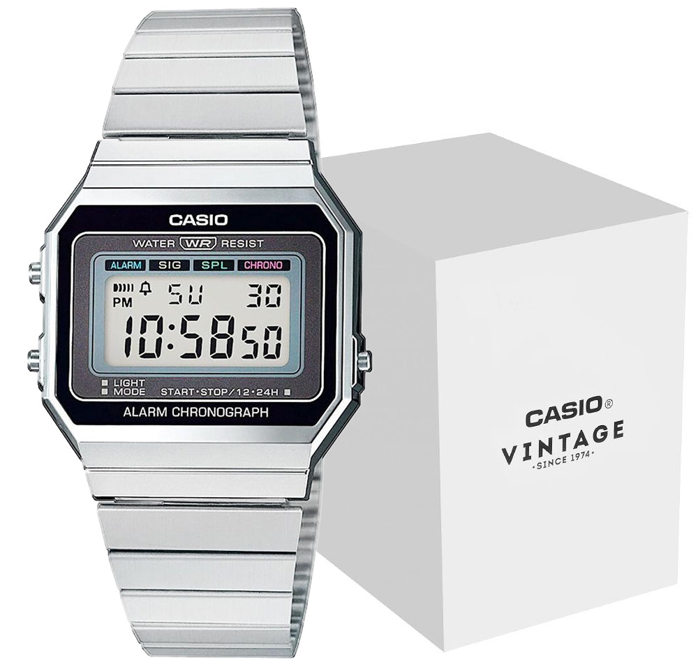 Zegarek CASIO A700WE-1AEF Unisex + BOX – zdjęcie 7