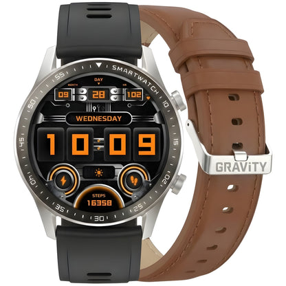 Smartwatch Gravity Srebrny 2 Paski GT10-8 – zdjęcie 12
