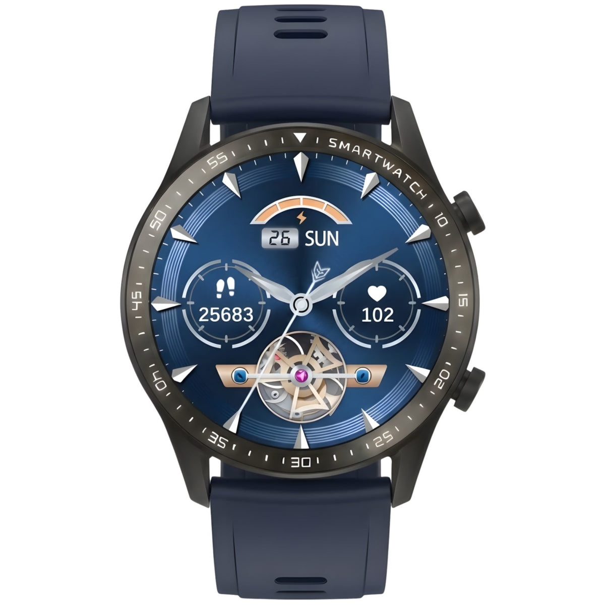 Smartwatch Gravity Czarny 2 Paski GT10-5 – zdjęcie 11