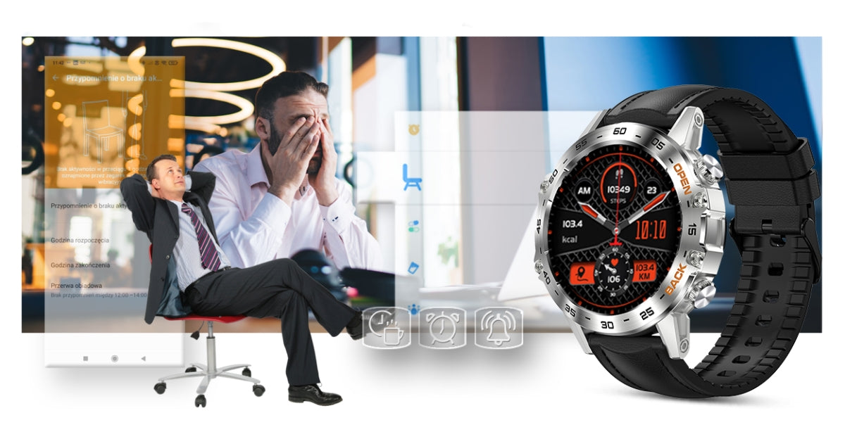 Smartwatch Gravity GT9-6 – zdjęcie 16