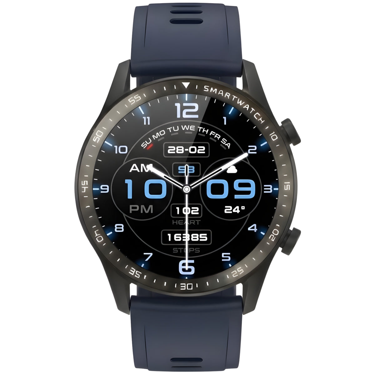Smartwatch Gravity Czarny 2 Paski GT10-5 – zdjęcie 13