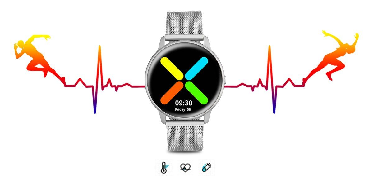 Damski SMARTWATCH G. Rossi SW015-3 Srebrny – zdjęcie 10
