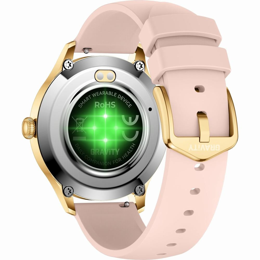 Smartwatch Gravity Różowo Złoty 2 Paski GT25-1 PRO – zdjęcie 10
