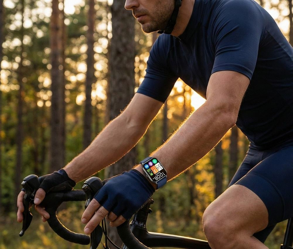 Smartwatch Gravity Czarny Niebieski GT36-6 – zdjęcie 10