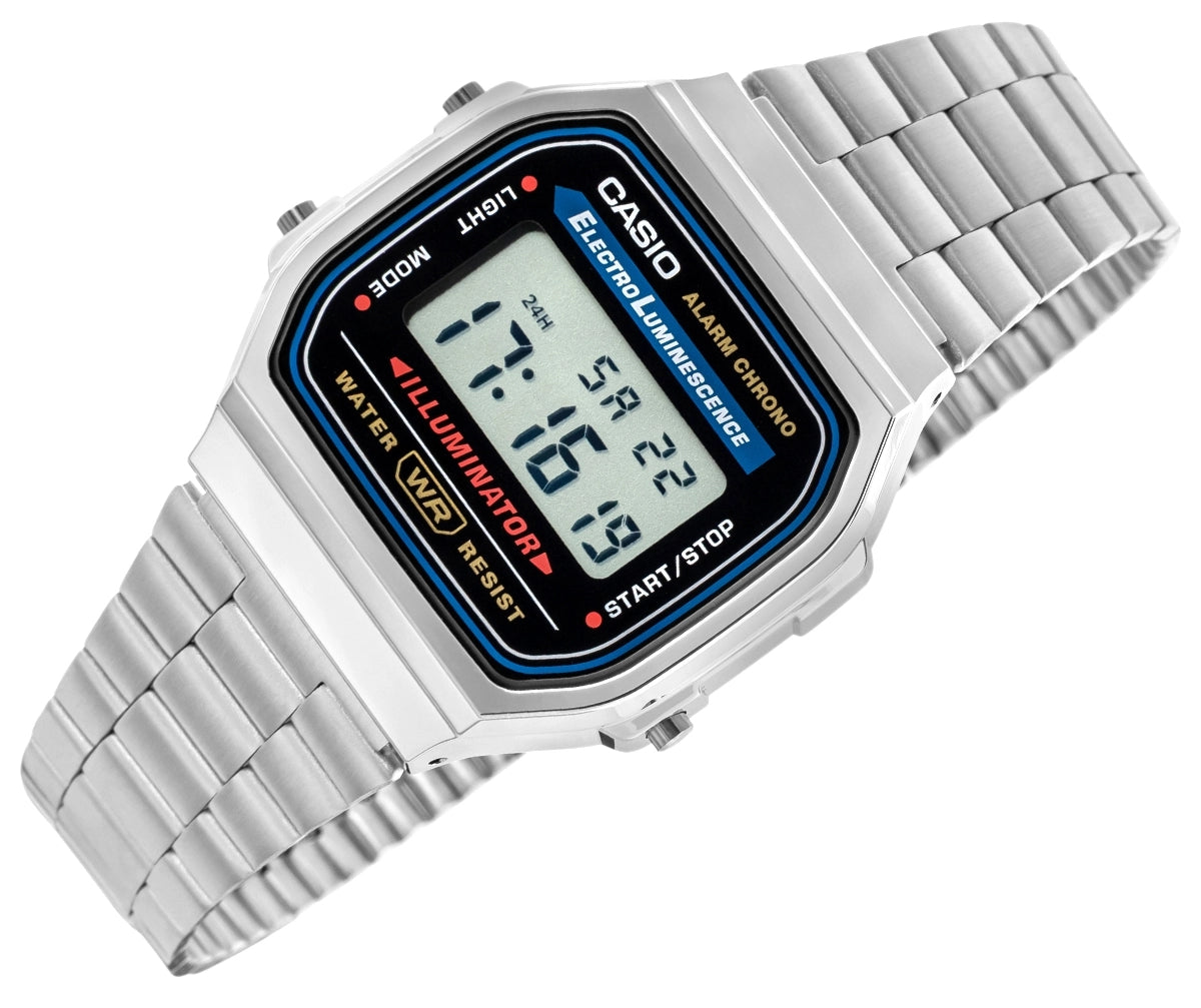 Zegarek CASIO Vintage A168WA-1YES + BOX – zdjęcie 2