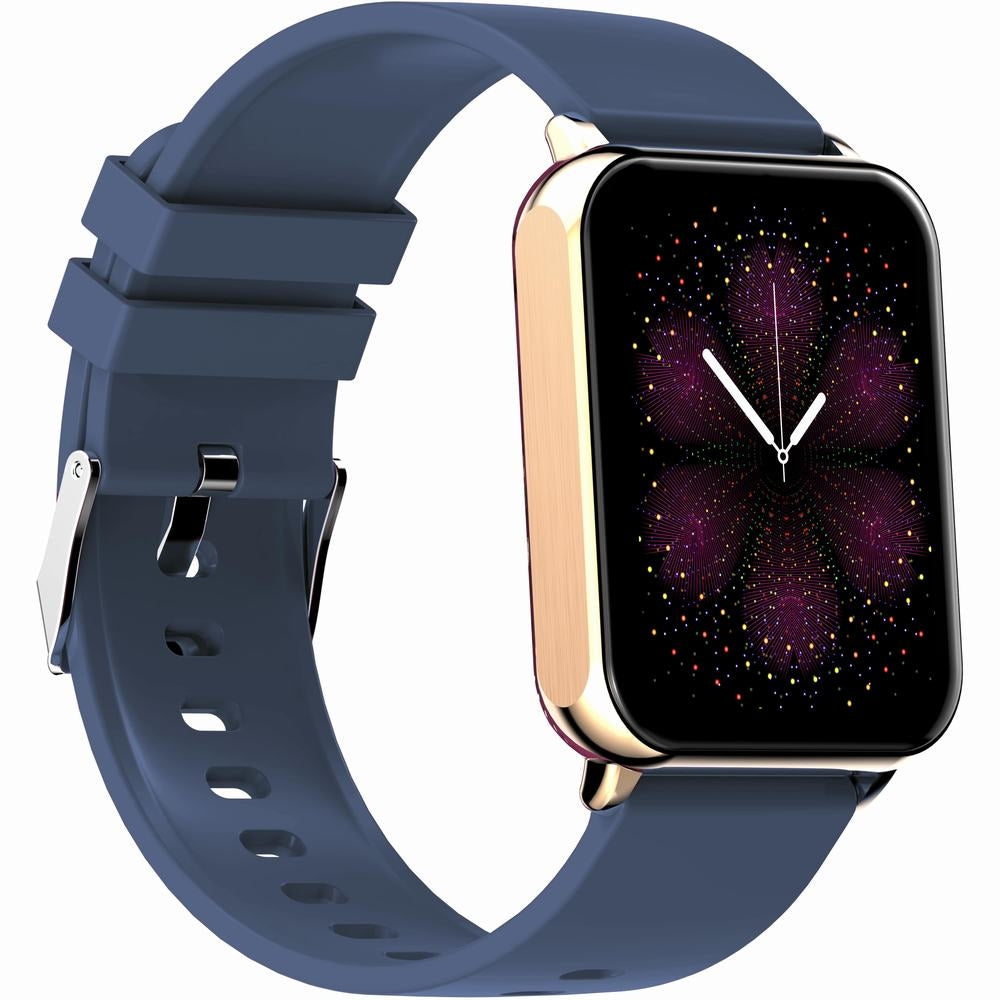 Smartwatch Gravity Różowe Złoto Granatowy 2 Paski GT17-2 – zdjęcie 10