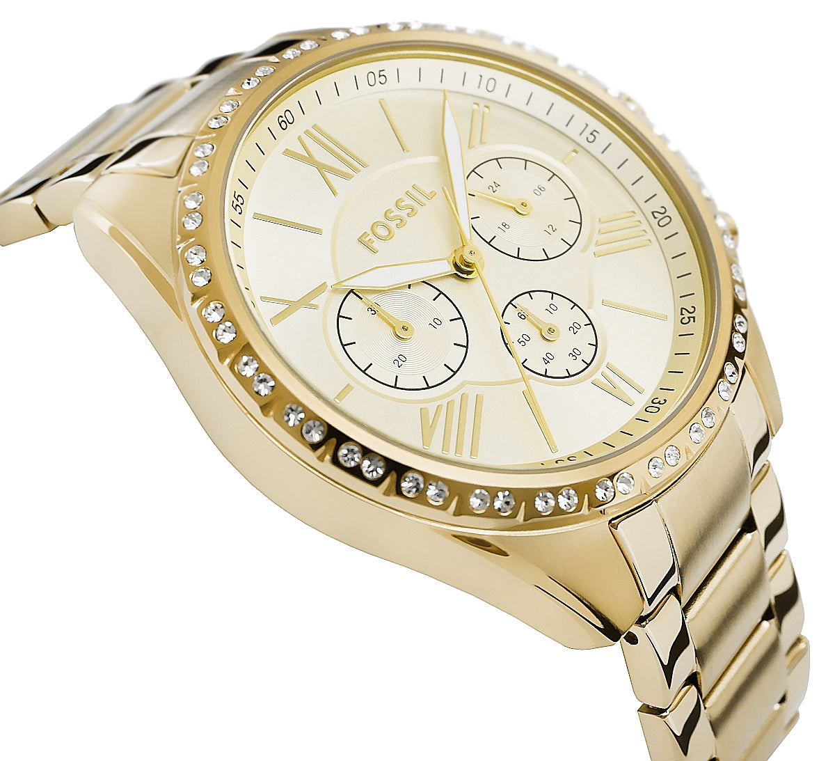Zegarek Damski FOSSIL Modern Courier Chronograph BQ3378 + BOX – zdjęcie 3