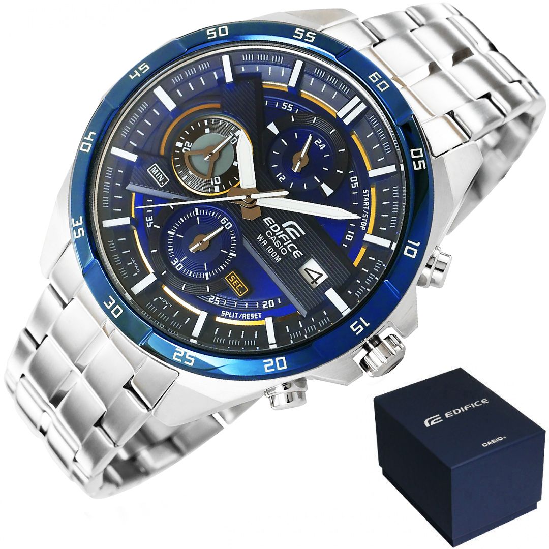 Zegarek Męski CASIO EDIFICE EFR-556DB-2AVUEF 10 BAR + BOX – zdjęcie 6