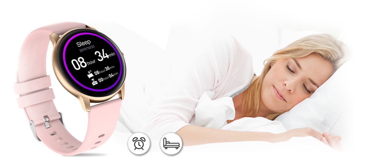 Damski SMARTWATCH G.Rossi SW015-2 Różowy – zdjęcie 10