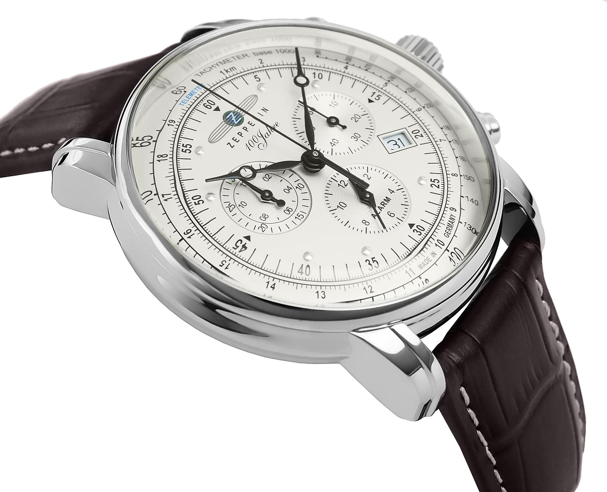 Zegarek Męski ZEPPELIN 100 Yahre 7680-1 + BOX – zdjęcie 4