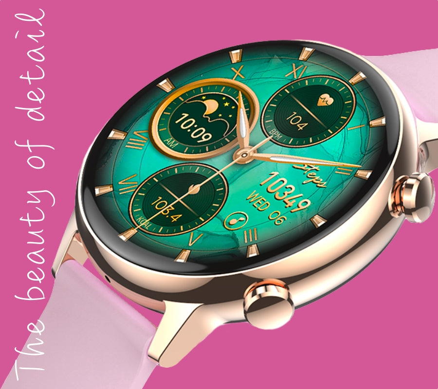 Smartwatch Damski RUBICON RNCF09 Rose Gold/Pink SMARUB234 – zdjęcie 10