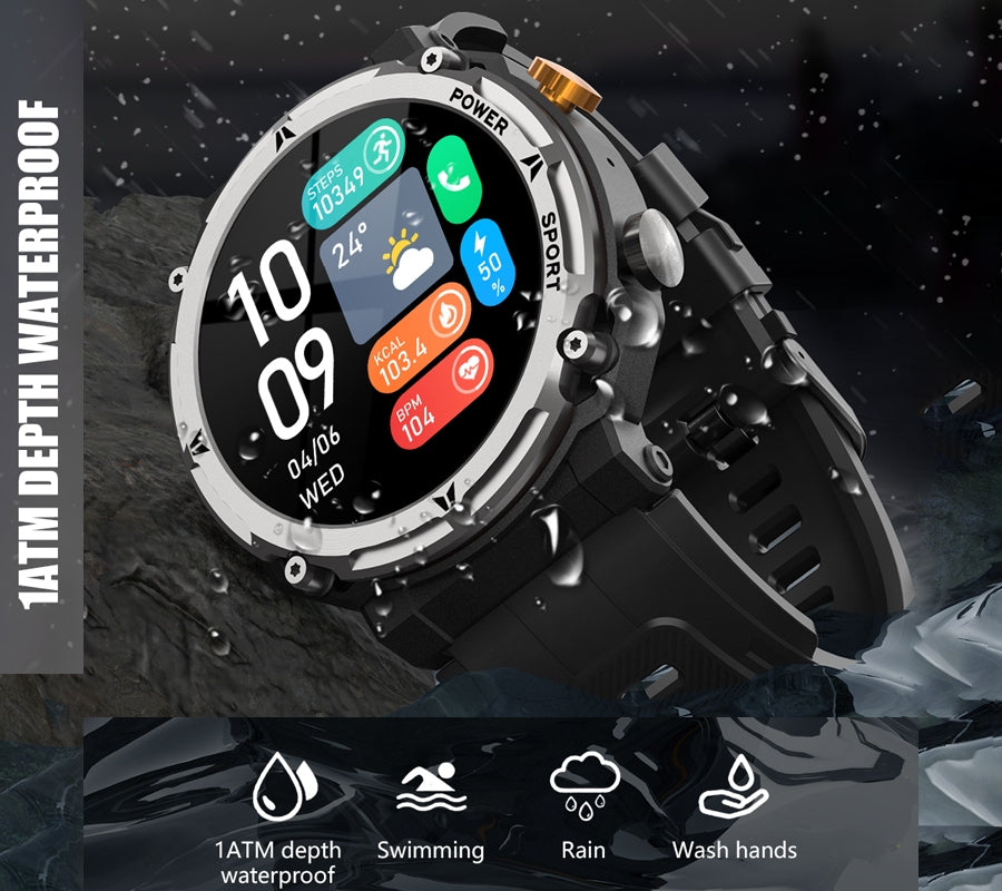 Smartwatch Męski Rubicon RNCF25-1 BLACK – zdjęcie 10