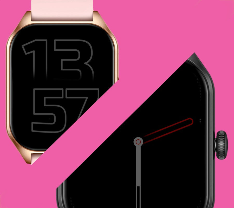 Smartwatch Damski Rubicon RNCF03-5 Różowe złoto Bransoleta + Pasek – zdjęcie 10