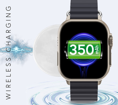 Smartwatch Męski RUBICON RNCF17 Tytan/Orange SMARUB269 – zdjęcie 10