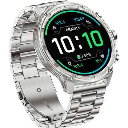 Smartwatch Gravity Srebrny Pasek + Bransoleta GT41-3 – zdjęcie 10
