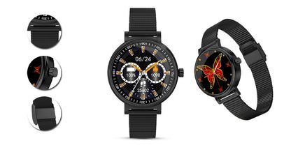 Zegarek Damski RUBICON SMARTWATCH RNBE64-3 BLACK – zdjęcie 5