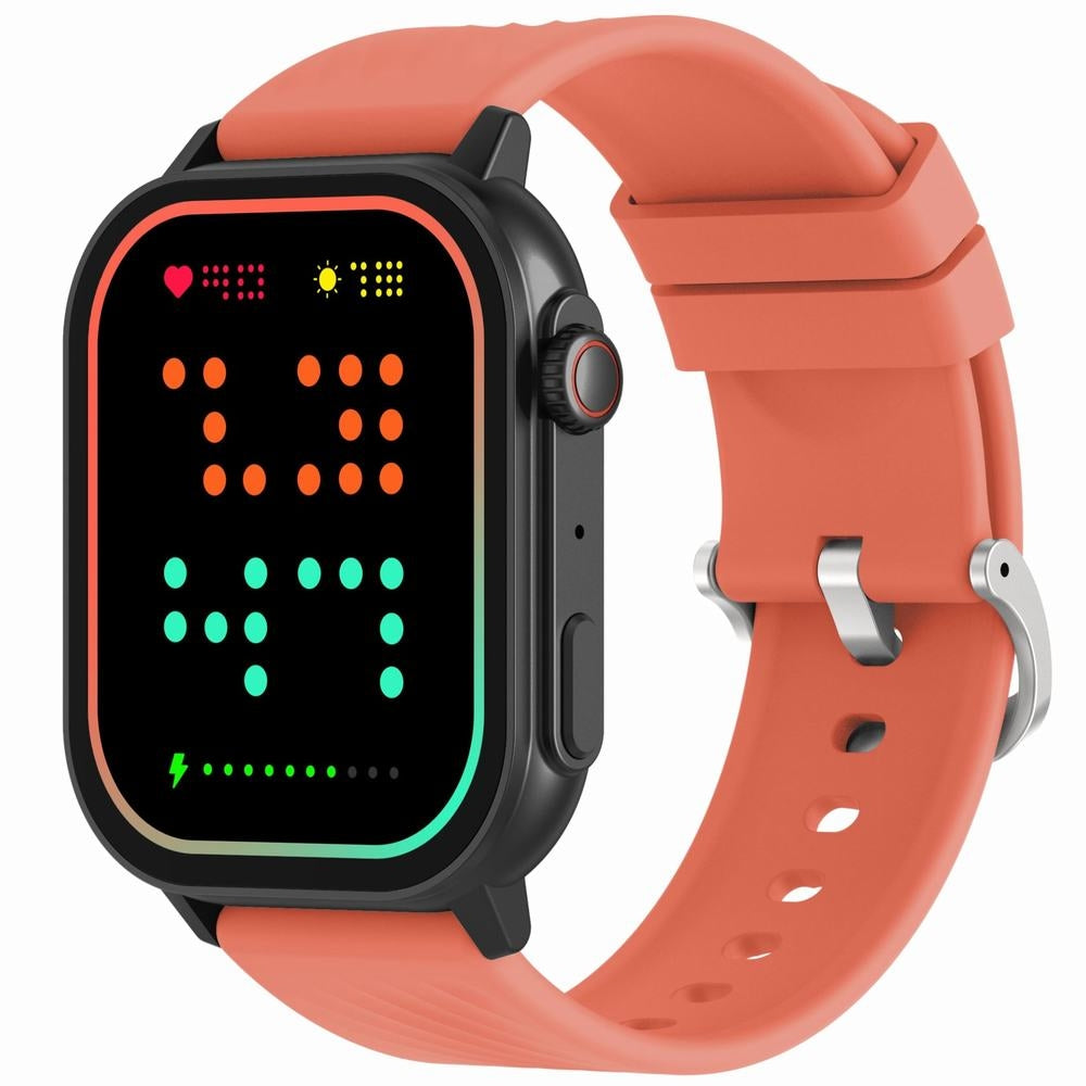 Smartwatch Gravity GT15-3 Czerwony Pasek Silikonowy + Czarna Bransoleta – zdjęcie 3