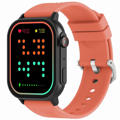 Smartwatch Gravity GT15-3 Czerwony Pasek Silikonowy + Czarna Bransoleta – zdjęcie 3
