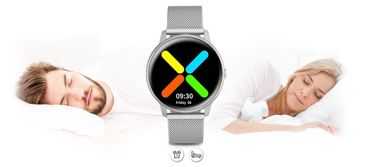 Damski SMARTWATCH G. Rossi SW015-3 Srebrny – zdjęcie 11