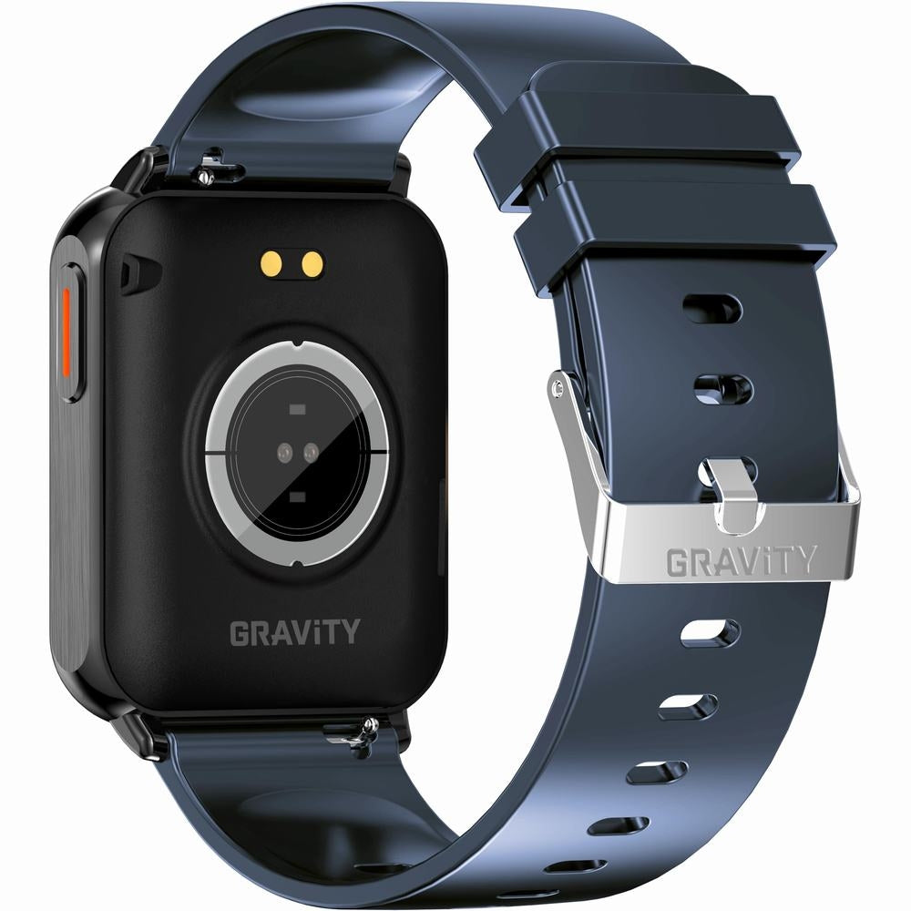 Smartwatch Gravity Granatowo Czarny 2 Paski GT17-9 – zdjęcie 11