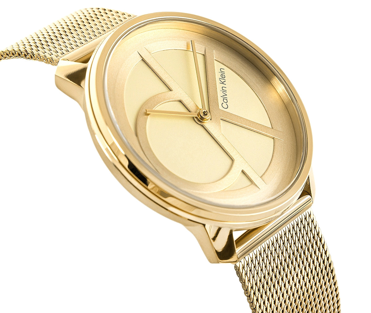 Zegarek Damski CALVIN KLEIN Iconic Mesh 25200034 + BOX – zdjęcie 4