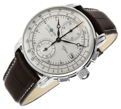 Zegarek Męski ZEPPELIN 100 Yahre Chronograph 8670-1 + BOX – zdjęcie 4