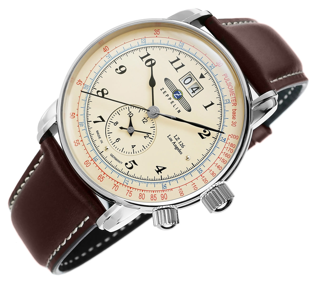 Zegarek Męski ZEPPELIN LZ126 Los Angeles 8644-5 + BOX – zdjęcie 5
