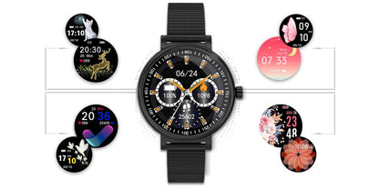 Zegarek Damski RUBICON SMARTWATCH RNBE64-3 BLACK – zdjęcie 6