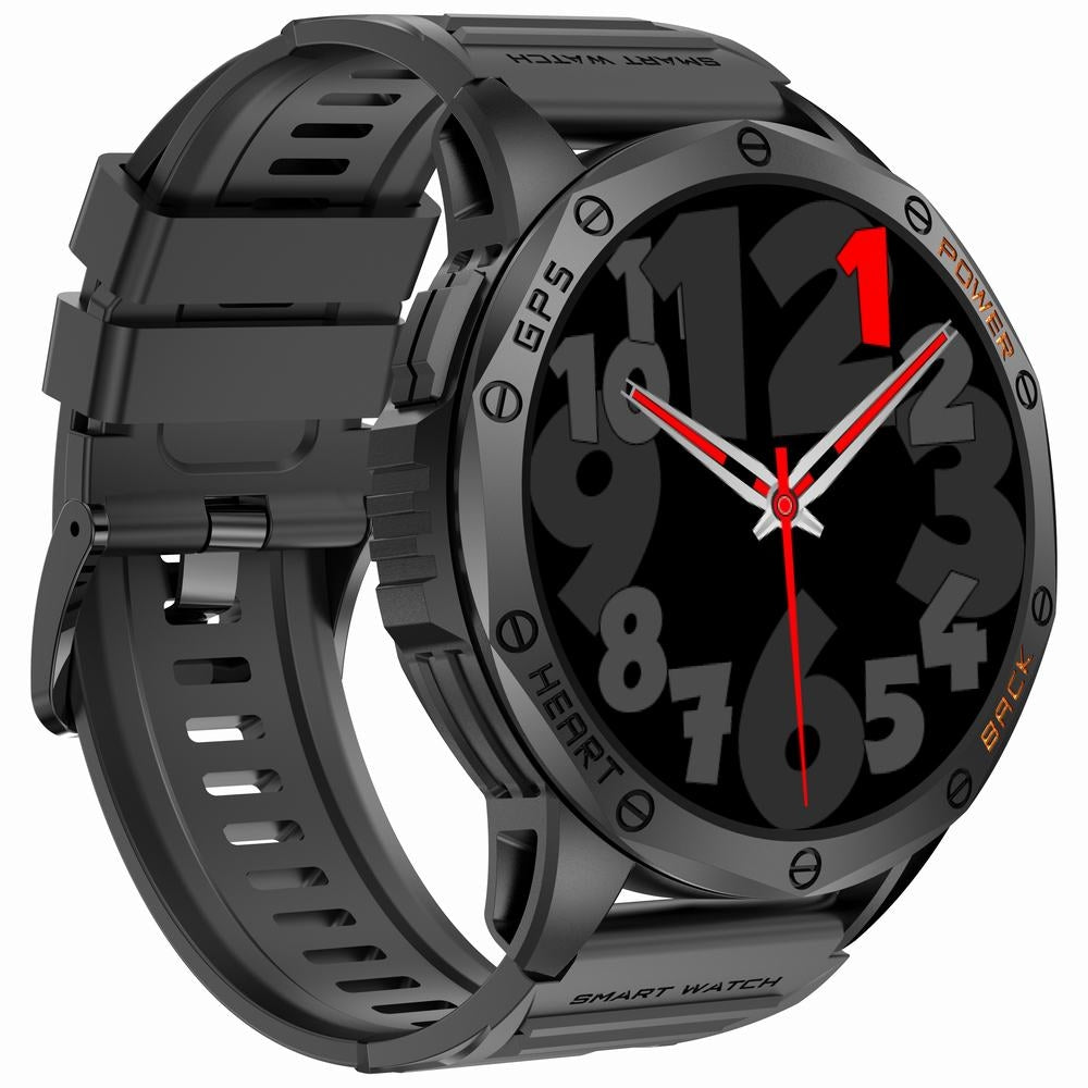Smartwatch Męski GRAVITY GPS GT24-1 Czarny Pasek Silikonowy + Granatowy – zdjęcie 10