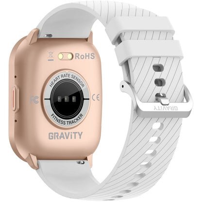 Smartwatch Gravity Różowy Pasek + Bransoleta GT43-4 – zdjęcie 11