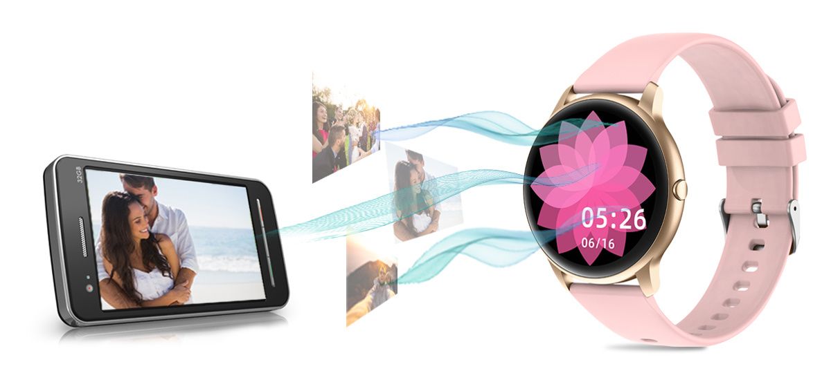 Damski SMARTWATCH G.Rossi SW015-2 Różowy – zdjęcie 11