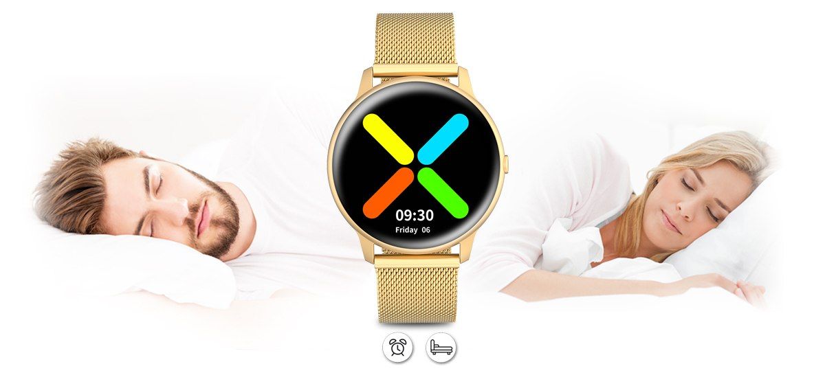Damski SMARTWATCH G.Rossi SW015-5 Złoty – zdjęcie 11