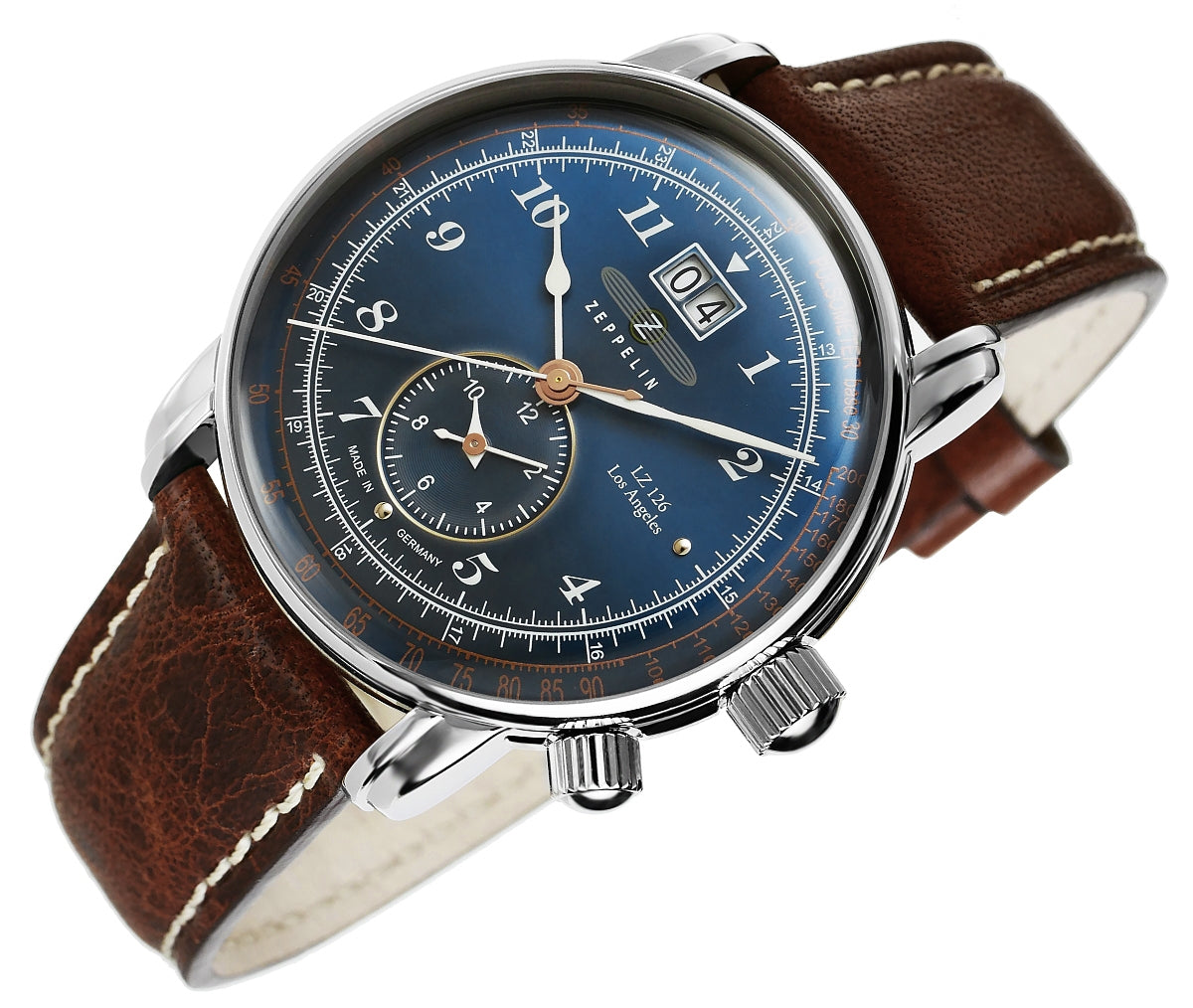 Zegarek Męski ZEPPELIN LZ126 Los Angeles 8644-3 + BOX – zdjęcie 5
