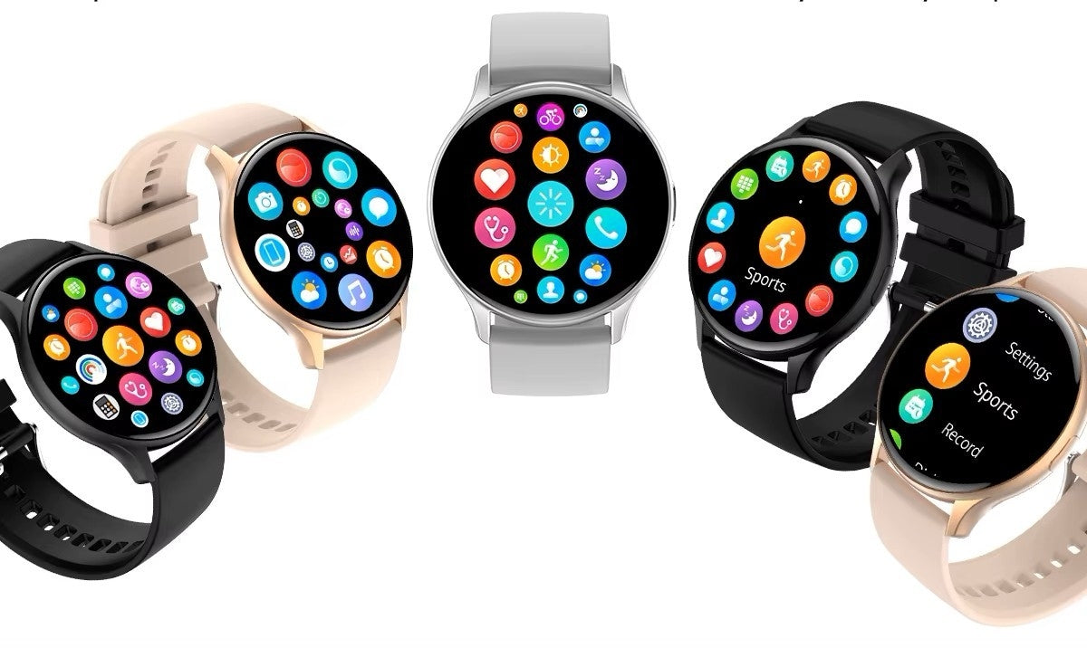 Smartwatch Damski RUBICON RNCF11 Silver/Grey SMARUB242 – zdjęcie 11
